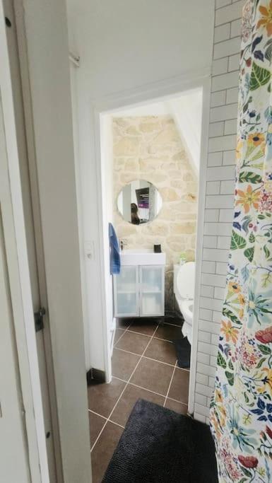 Appartement Vue Tour Eiffel Ligne 14 A Cote De Paris Gentilly Bagian luar foto